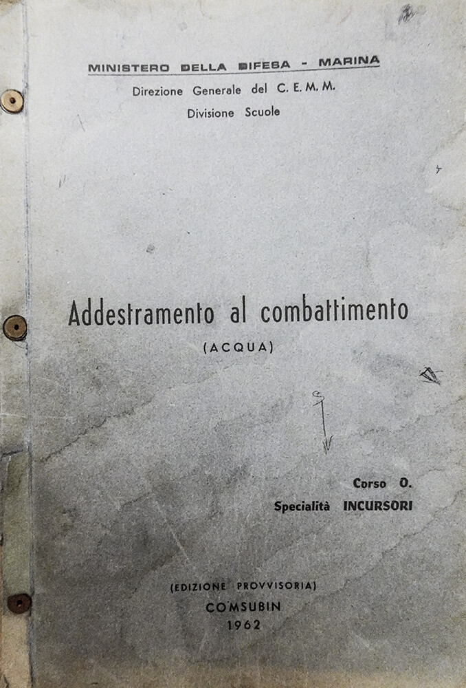 Corso Ordinario Incursori, Addestramento al combattimento Acqua
