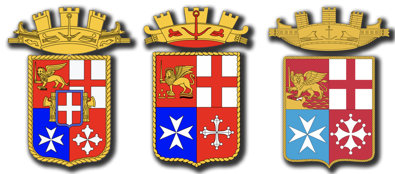 Araldica Marina Militare Evoluzione araldica stemma Marina Militare