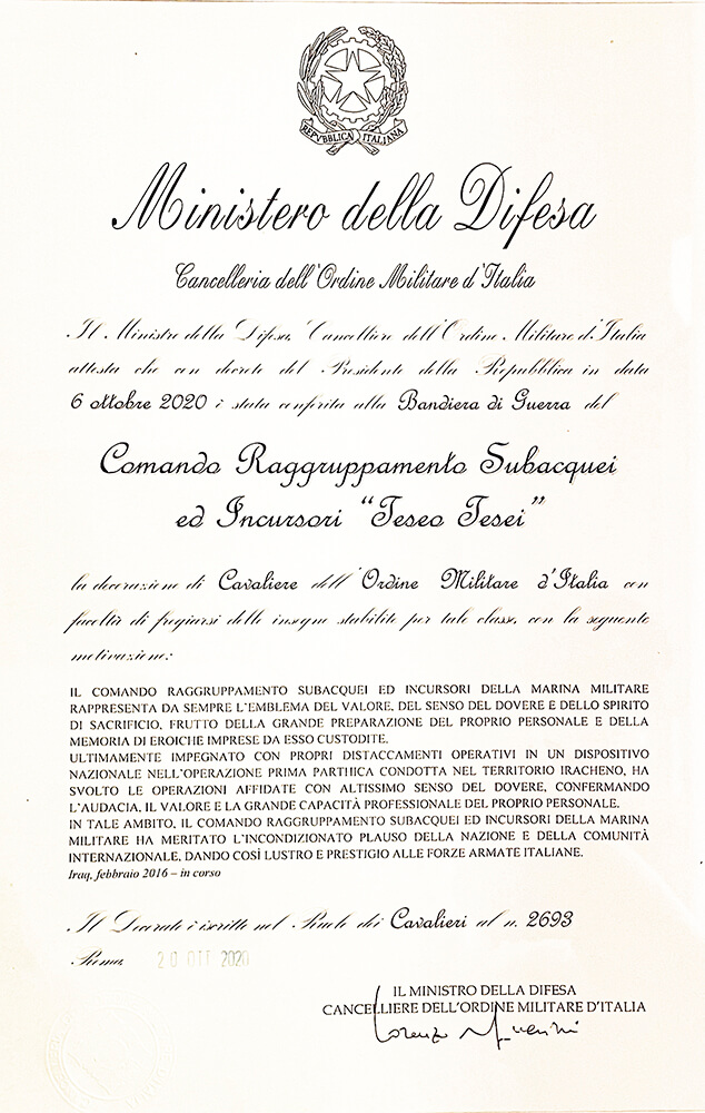 Cavaliere OMI 2024