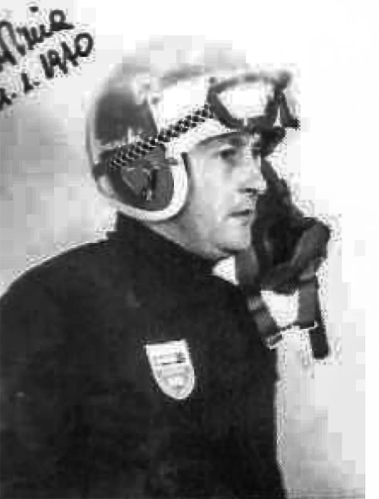 -Franco Bianchi (2) Ardito Incursore Franco Bianchi, campione europeo di bob a 2