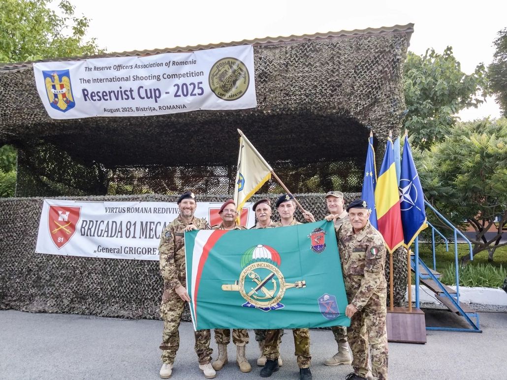 -ISCROU 25 (2) Il team della squadra di tiro ANAIM che ha partecipato a "ISCROU 25"