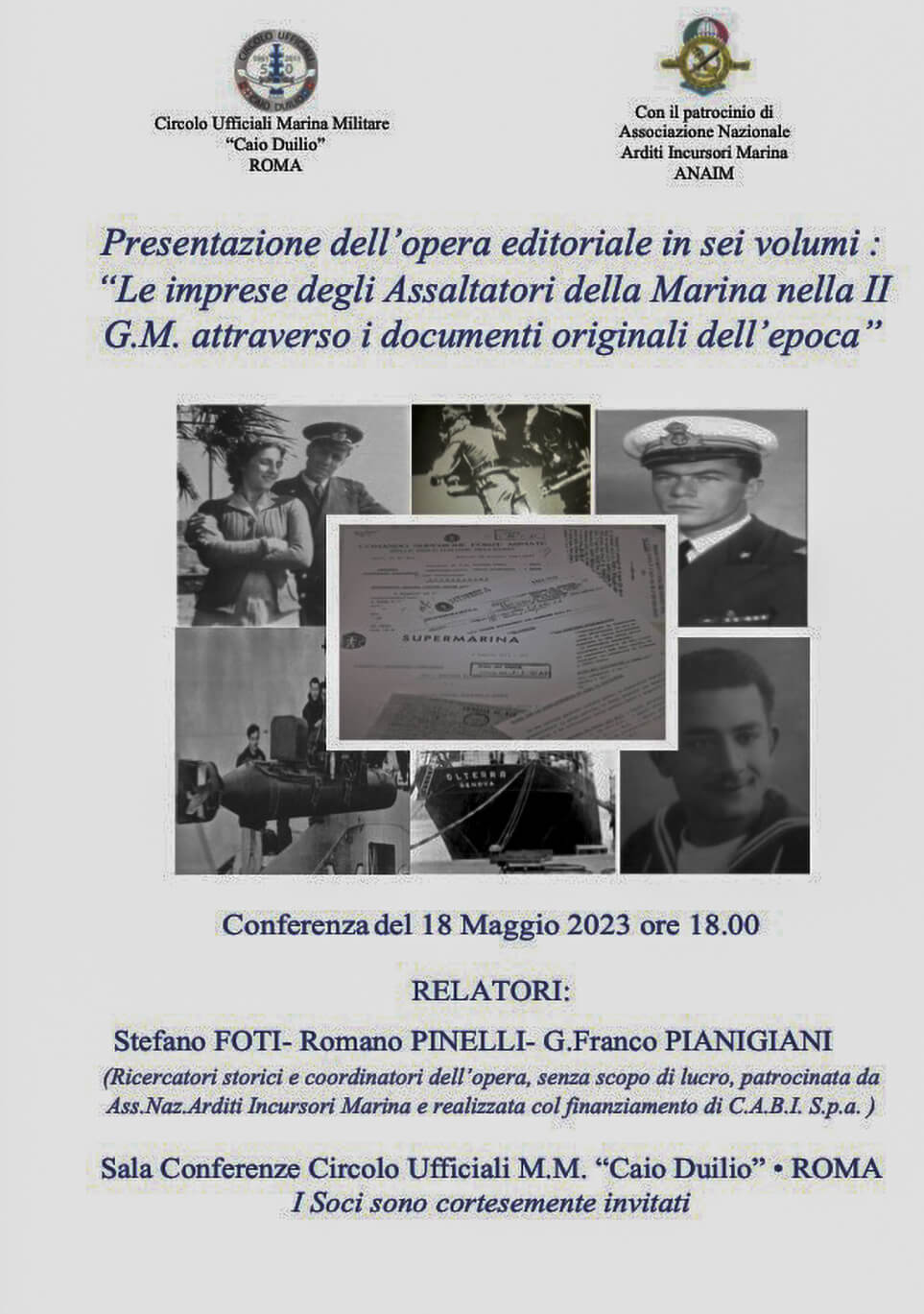 Collana Le Imprese degli Assaltatori della Marina nella II GM