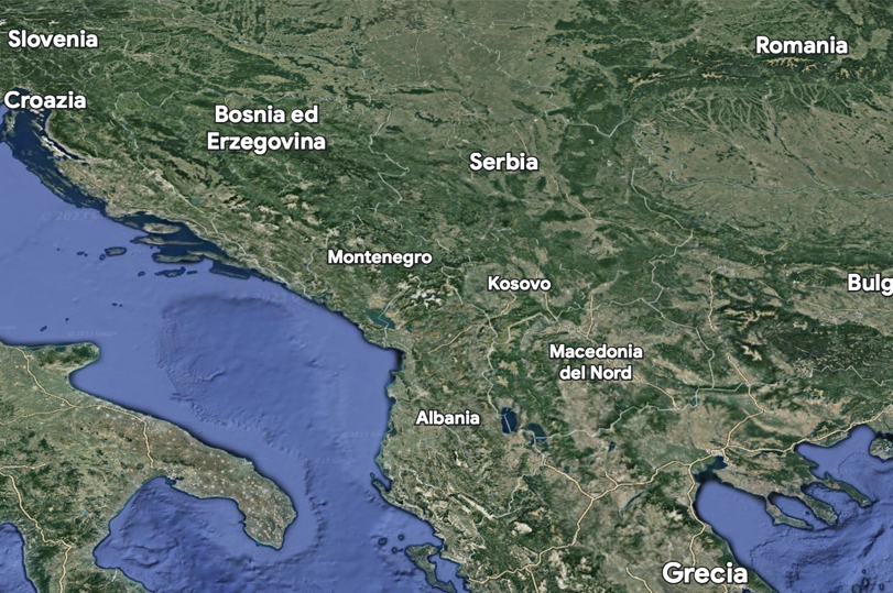 Mappa est Europa Kosovo Verification Mission