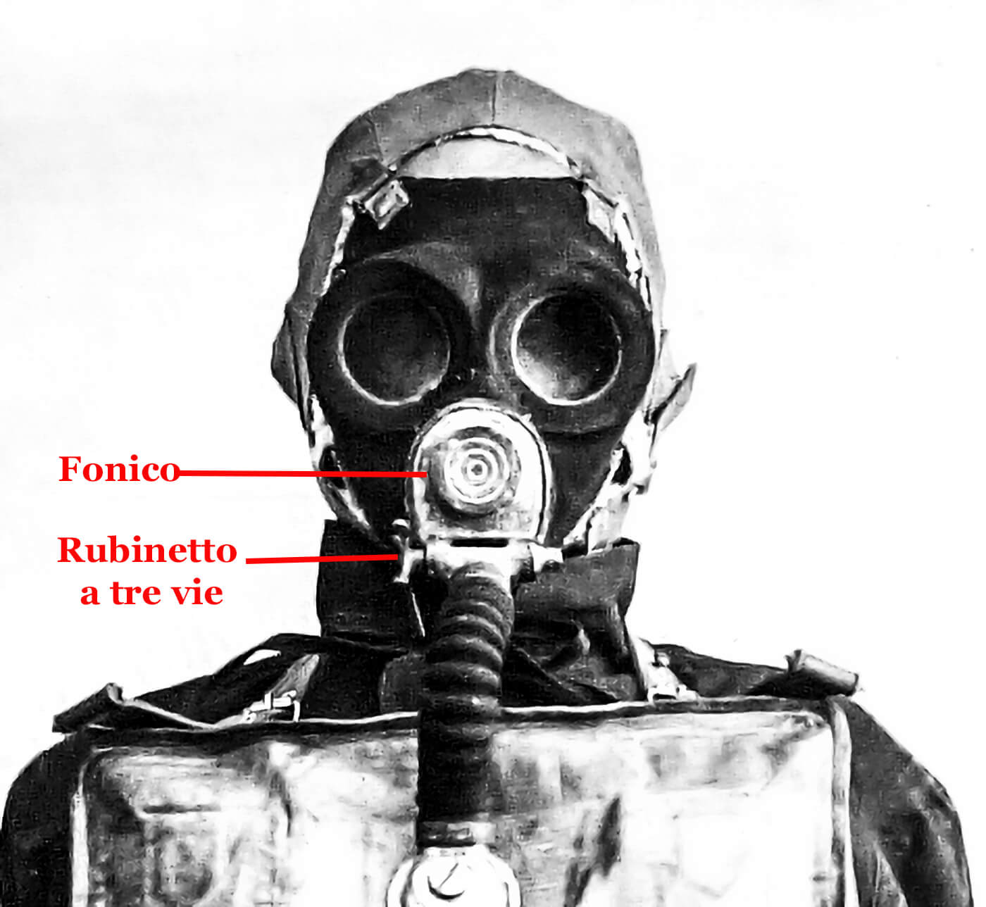 Maschera 1935 La prima maschera subacquea italiana per azioni di incursione navale
