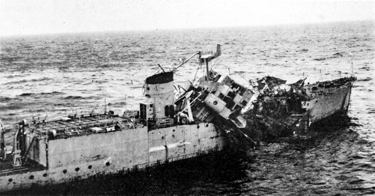 Nave Ape bersaglio Nave Ape utilizzata come bersaglio