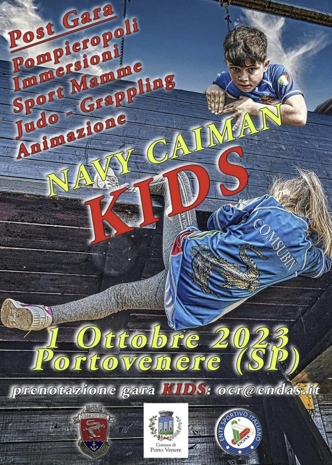 Navy Caiman Kids