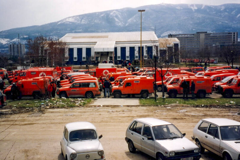 Ohirid La ritirata della KVM in Macedonia