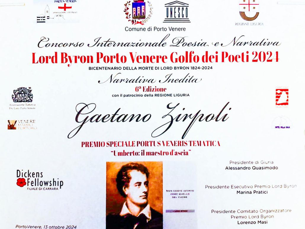 Premio letterario Lord Byron (4) Premio letterario Lord Byron