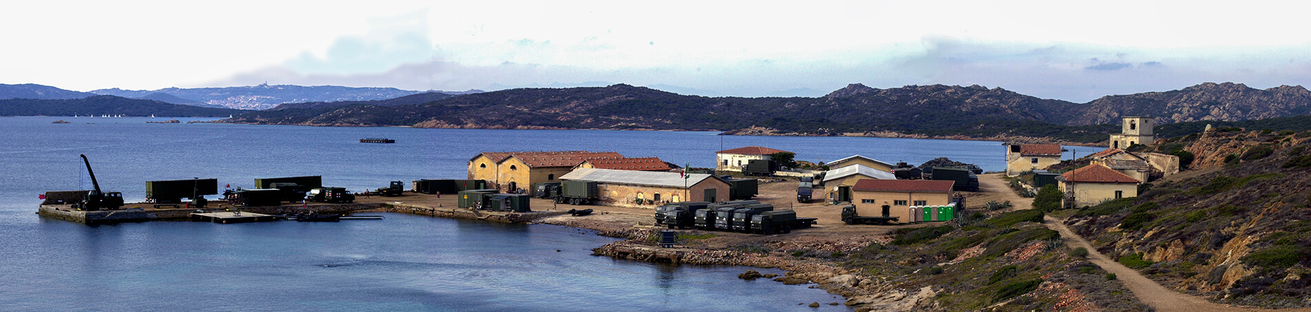 Punta Rossa Punta Rossa, ex deposito munizioni e torpedini della Marina Militare