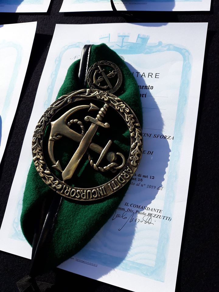 Il basco verde del 69° Corso Apollyon