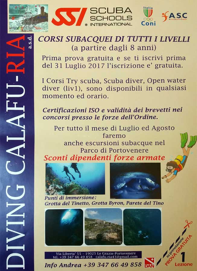 Diving Calafu-Ria